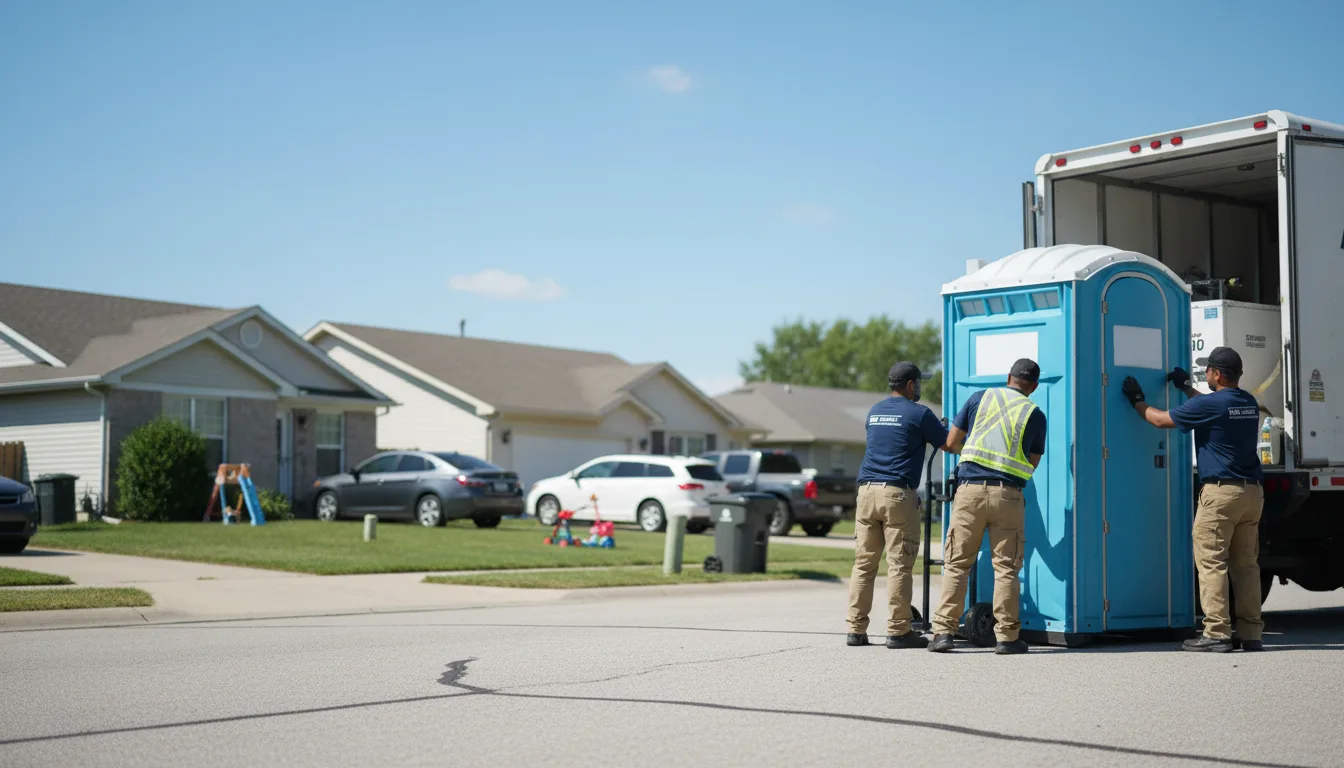 Standard Porta Potty Rentals in Colfax, IN near me